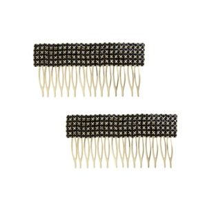 ETTIKA Crystal Hair comb set